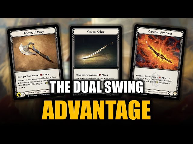 The Dual Swing Advantage of Warrior | Flesh and Blood TCG | Go