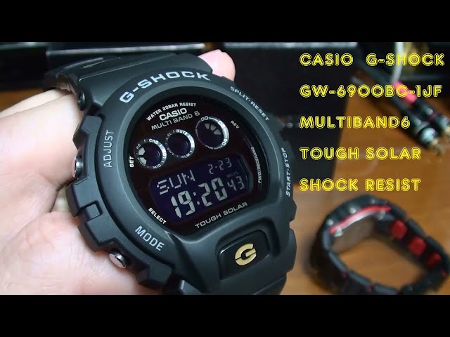 Casio G-SHOCK GW-6900 BC-1JF Review - YouTube