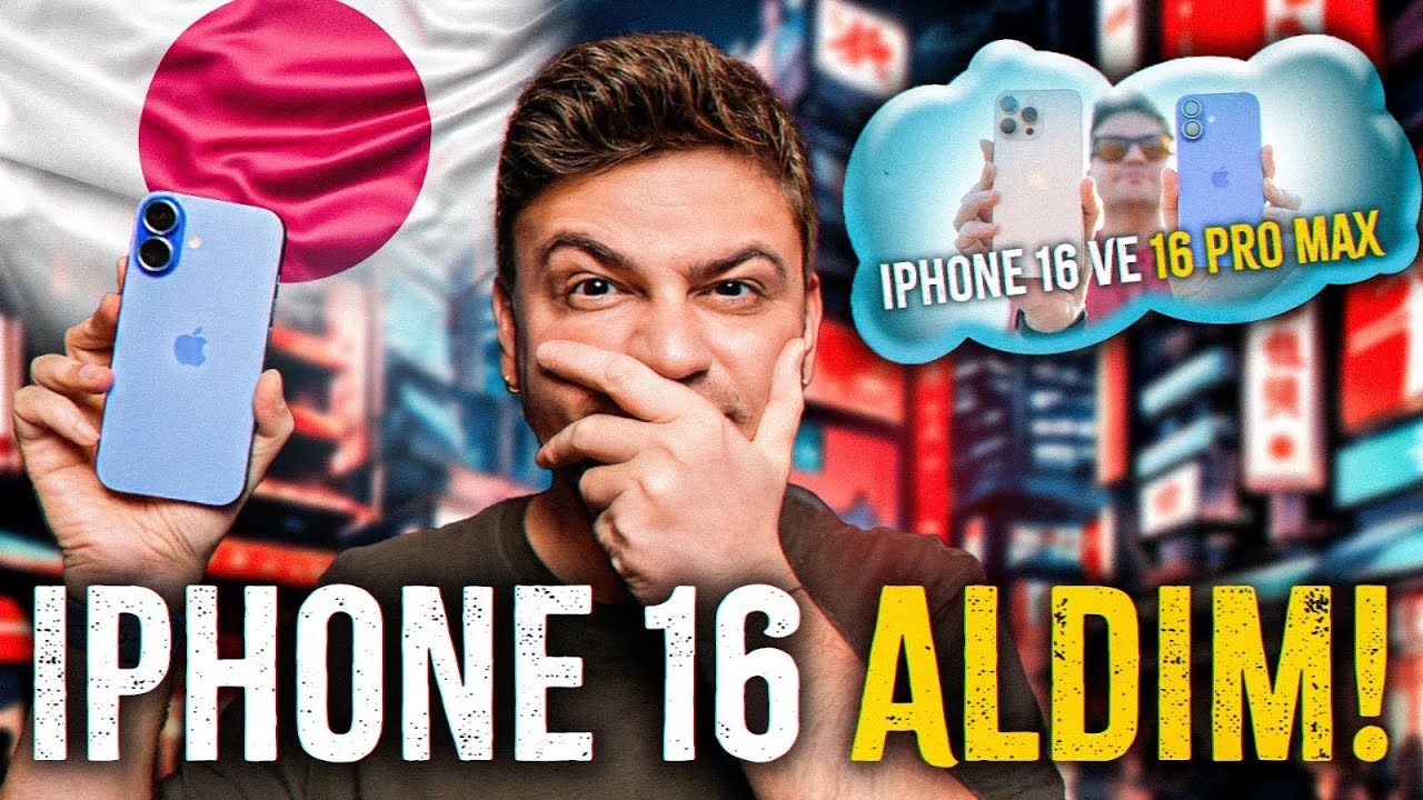 JAPONYADAN IPHONE 16 ALDIM! - YouTube