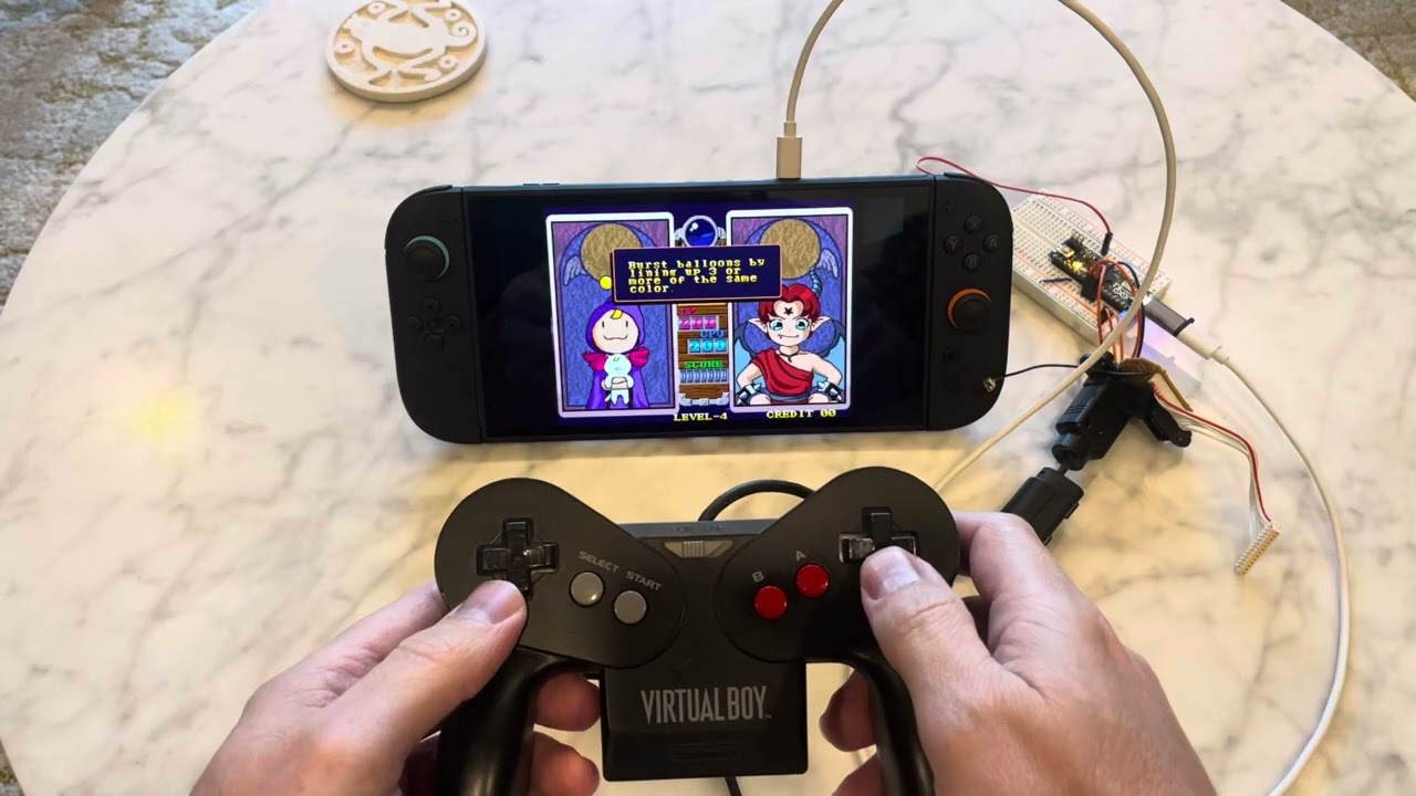 Virtual Boy Controller on Nintendo Switch 2 Proof of Concept - YouTube