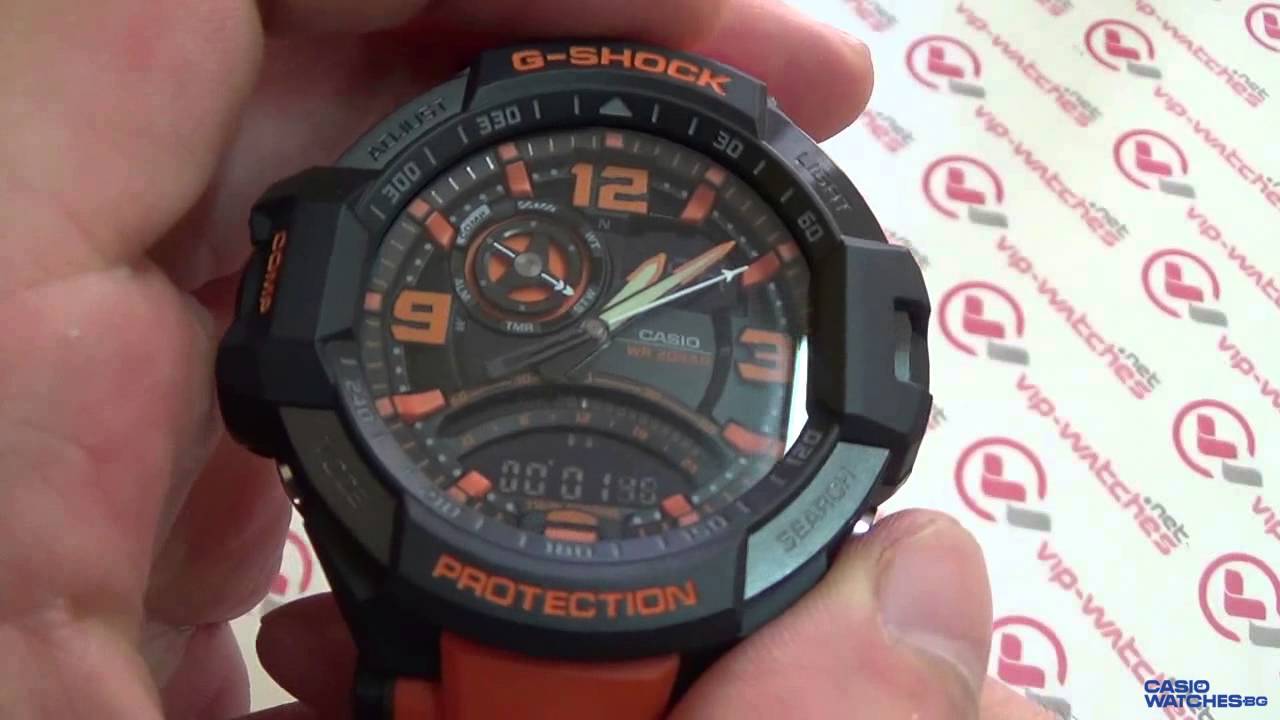 Casio - G-Shock GA-1000-4A - YouTube