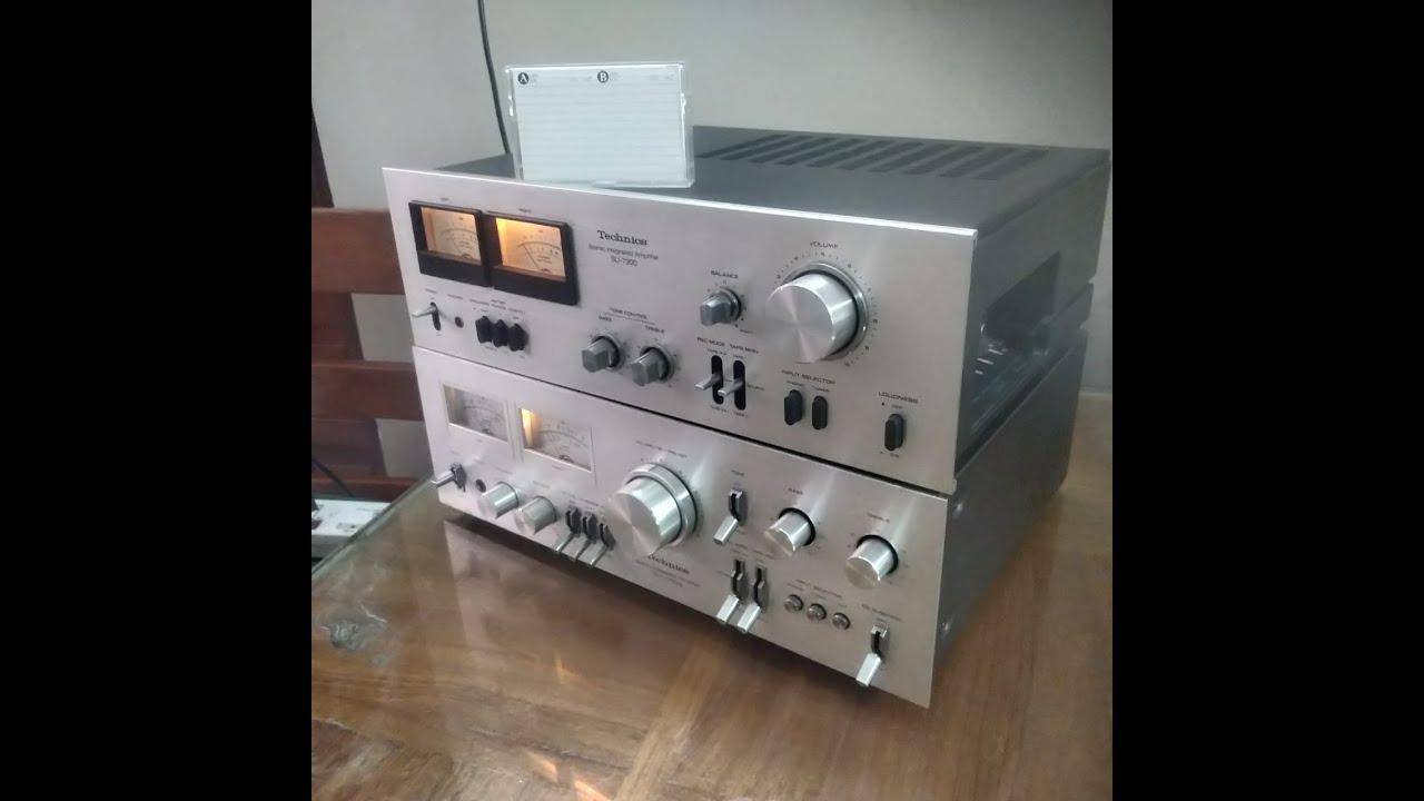 Technics SU -7700ii VS Technics SU-7300 - YouTube