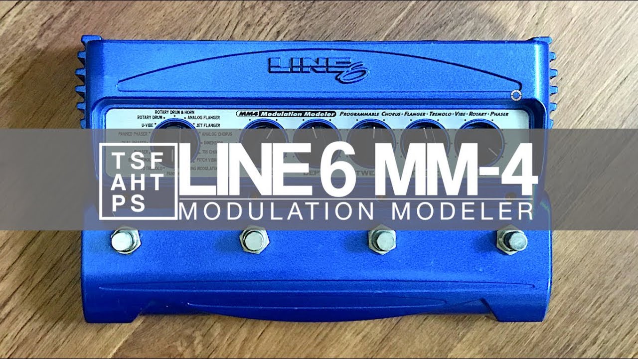Line 6 MM4 Modulation Modeler - モジュレーション系エフェクト16種類