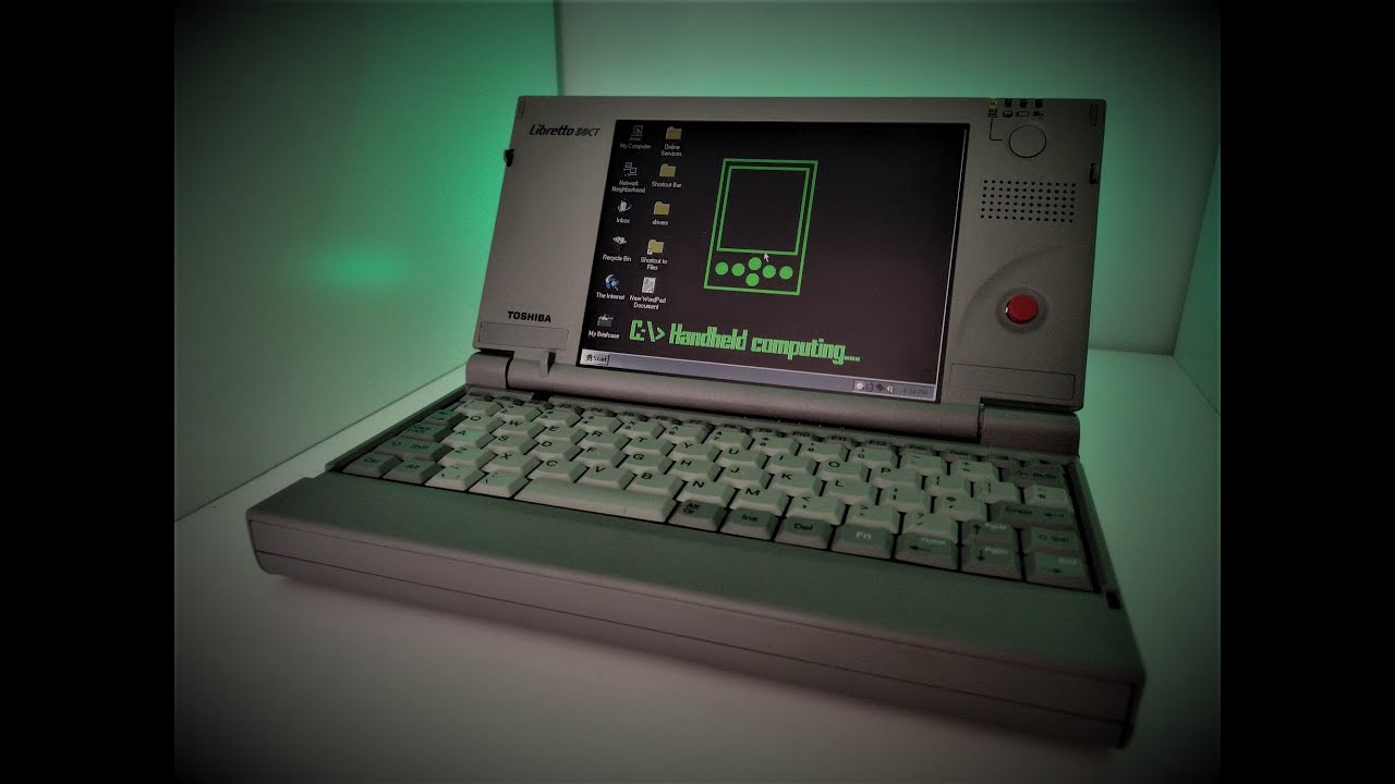 The Toshiba Libretto CT50 - YouTube