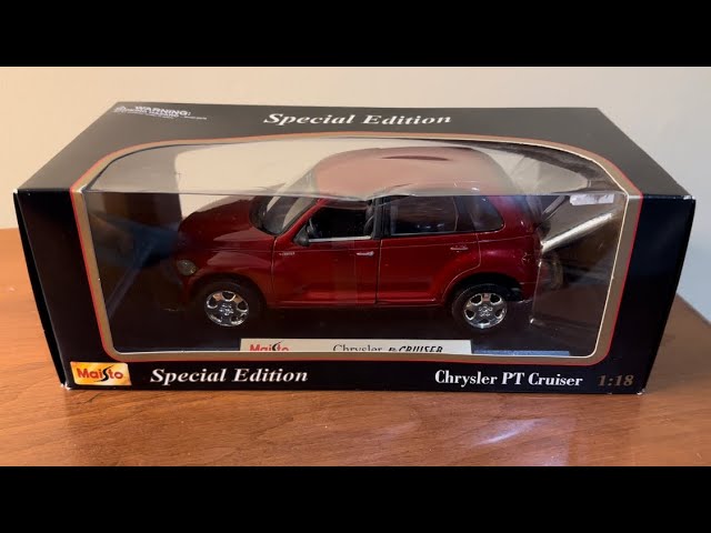 Maisto Chrysler PT Cruiser Unboxing (Scale 1/18) - YouTube