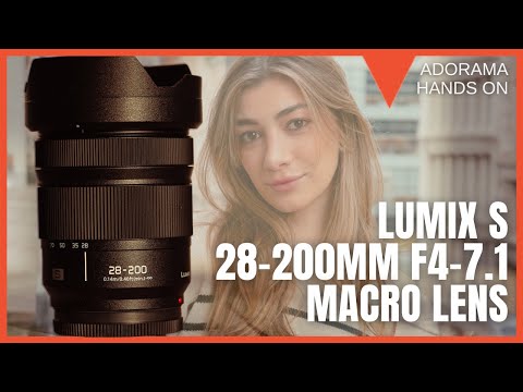The New LUMIX S 28-200mm F4-7.1 MACRO O.I.S. | World's Smallest