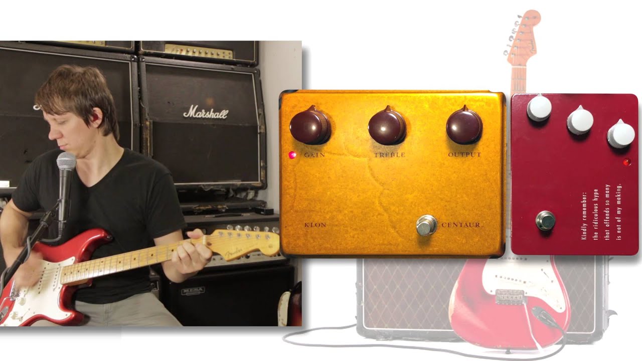 Klon Centaur vs KTR - YouTube