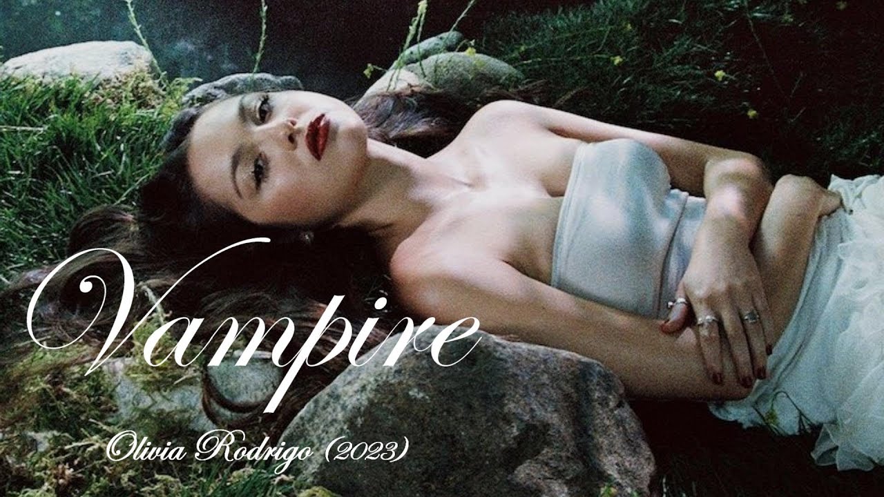 和訳】vampire - Olivia Rodrigo｜あなたは私から何もかも吸いとって