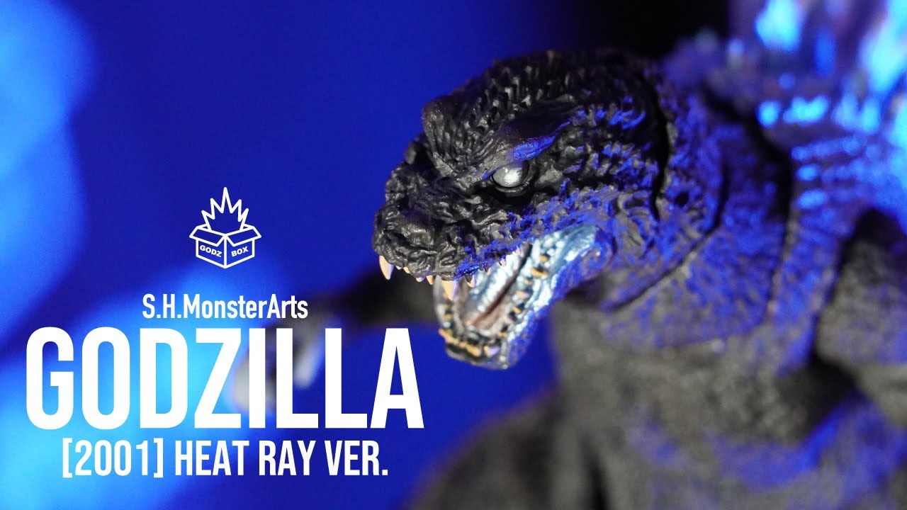 S.H.MonsterArts】 GODZILLA 2001 Heat ray ver. - YouTube