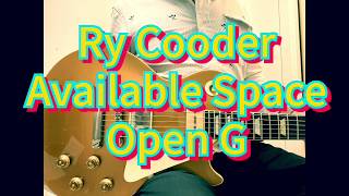 GUITAR LINEスライドギターカリキュラム】Ry Cooder Available Space