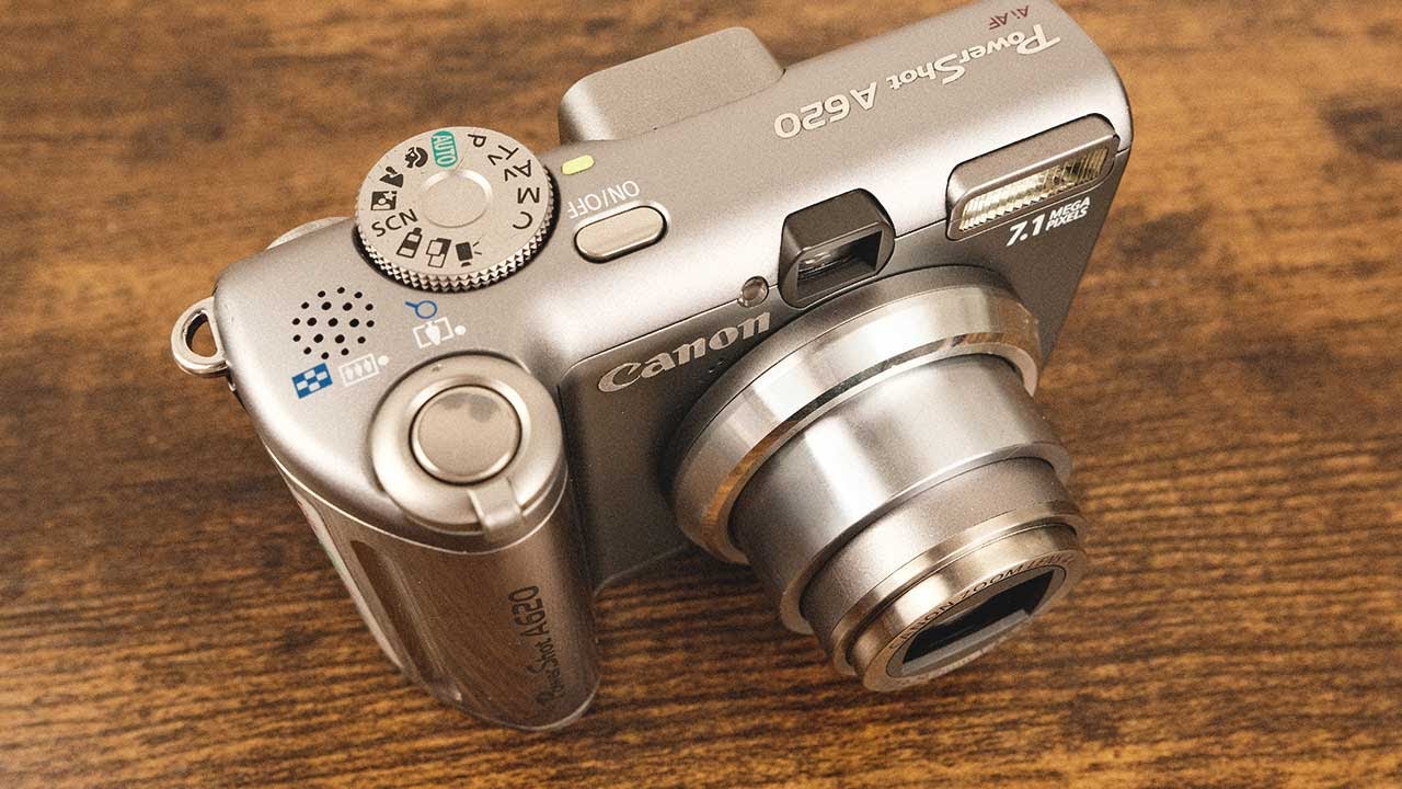 Canon PowerShot A620 (1) - Quick overview - YouTube