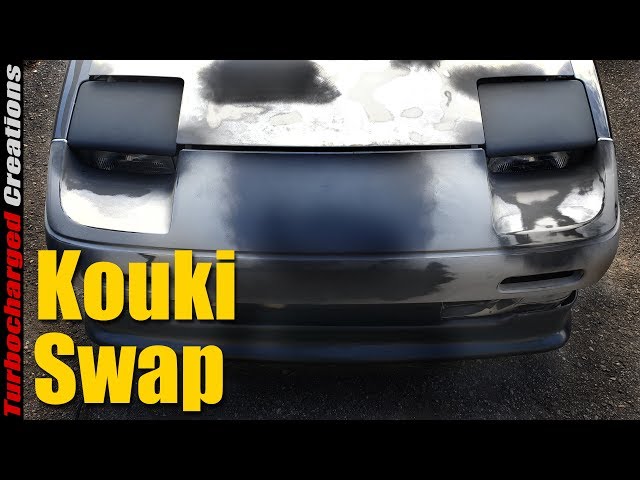 Z31 Kouki Front End Swap + New Lip - YouTube
