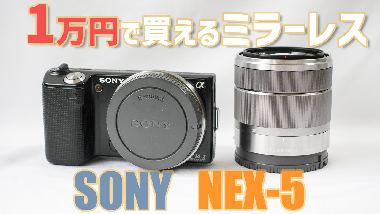 作例あり】1万円で買えるミラーレス一眼 SONY NEX-5がコンパクトで使い