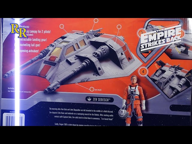 Luke Skywalker's Snowspeeder (Power Of The Jedi) and Rogue Two