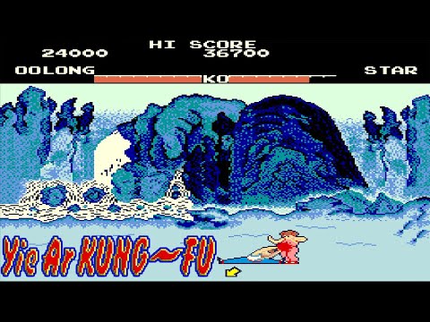 Arcade イー・アル・カンフー / Yie Ar KungFu - 一周目 - YouTube