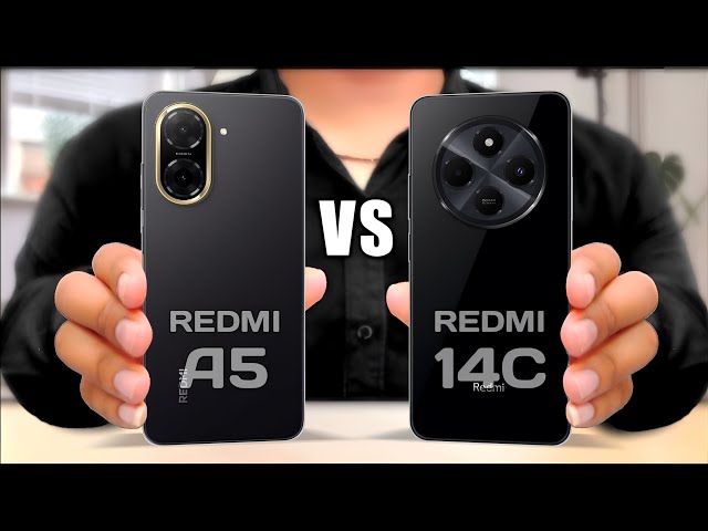 Redmi A5 4G Vs Redmi 14C 4G || Full Comparison ⚡ - YouTube