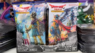 Dragon Quest Wafers Roto Trilogy, All 33 Types, Unboxing Review