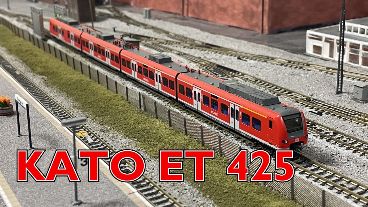 Was KATO ET 425 really disappointing?/カトー製ドイツ鉄道ET425は