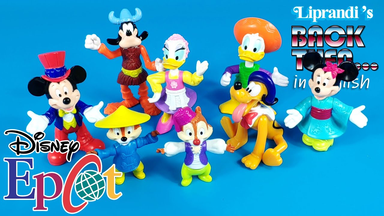 DISNEY MICKEY & FRIENDS EPCOT ADVENTURE HAPPY MEAL TOYS