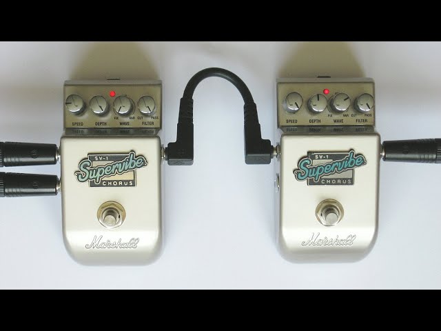 Marshall SV-1 Supervibe Chorus Demo - YouTube