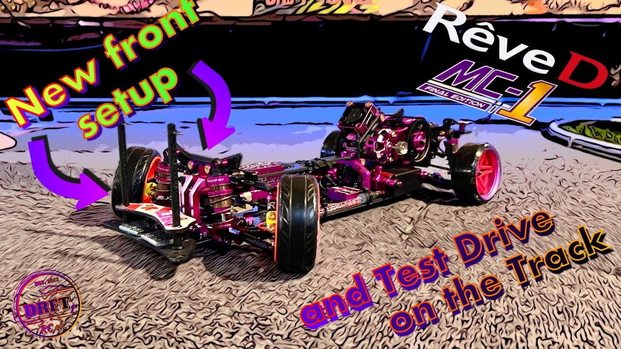 ReveD MC-1 , new front setup and Test drive , now the car is