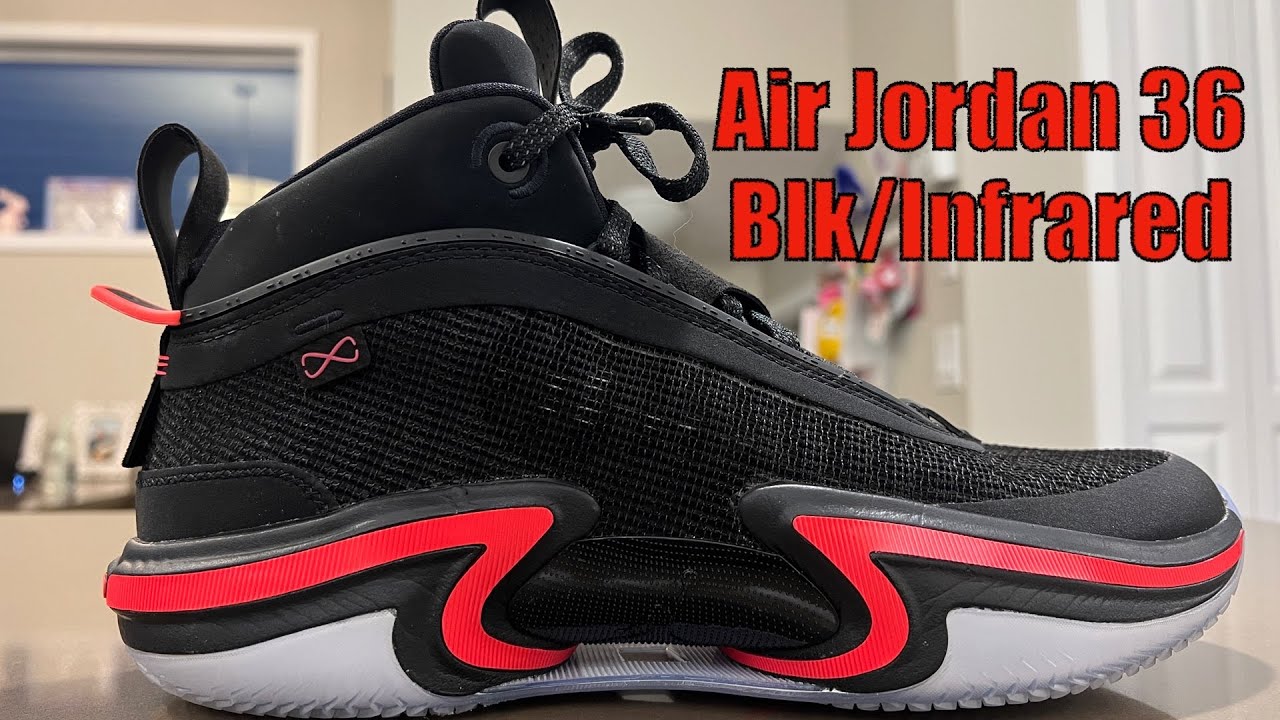 Air Jordan 36 Black Infrared Review - YouTube