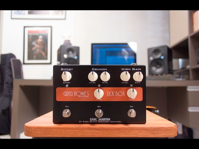 Carl Martin Greg Howe's Lick Box - DEMO - YouTube