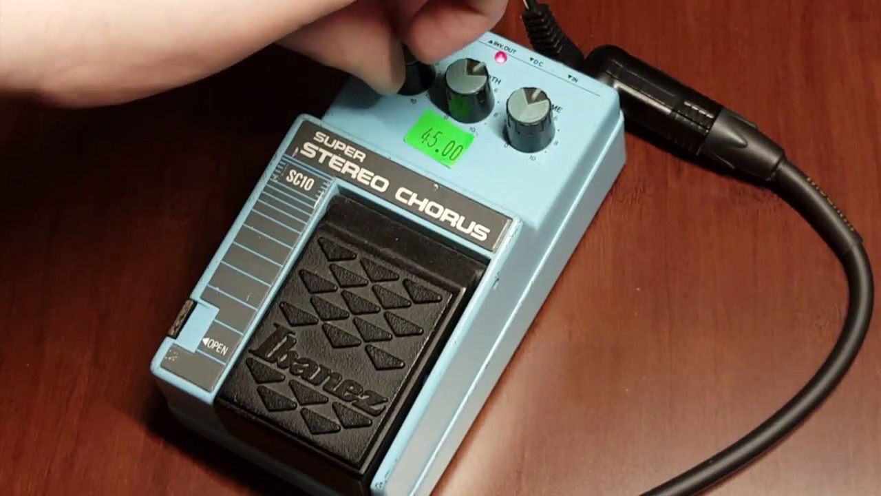 1980s Ibanez SC10 Super Stereo Chorus Demo - YouTube
