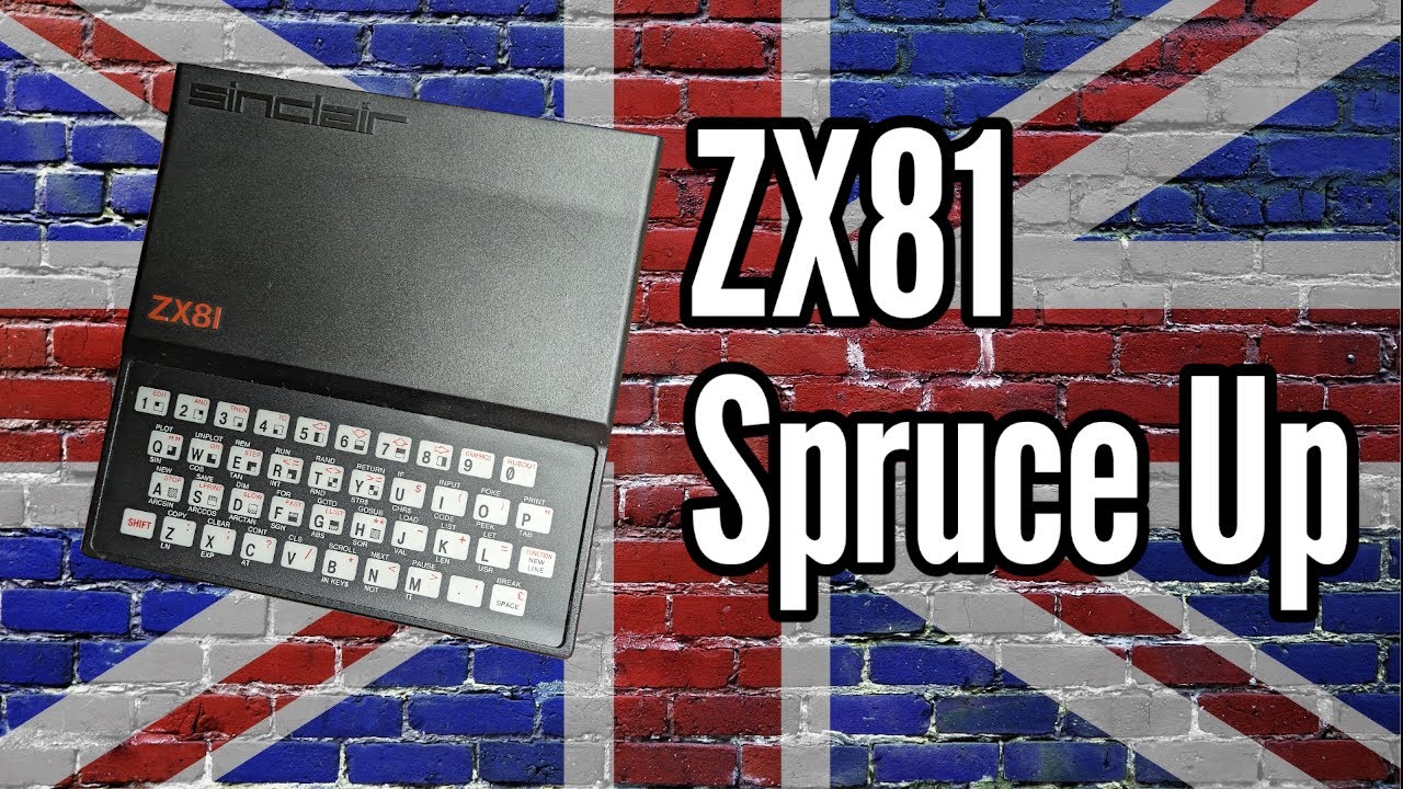 Sinclair ZX81 Spruce Up (Composite, 16K, Keyboard & More!) - YouTube