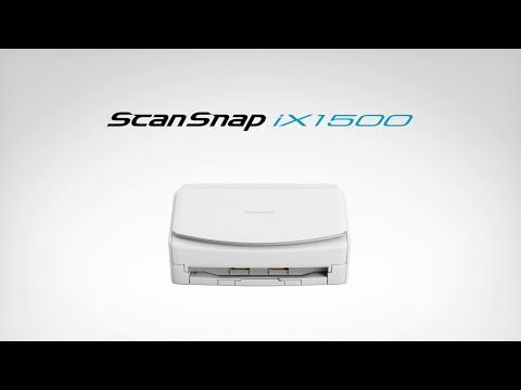 ScanSnap iX1500 Introduction - YouTube