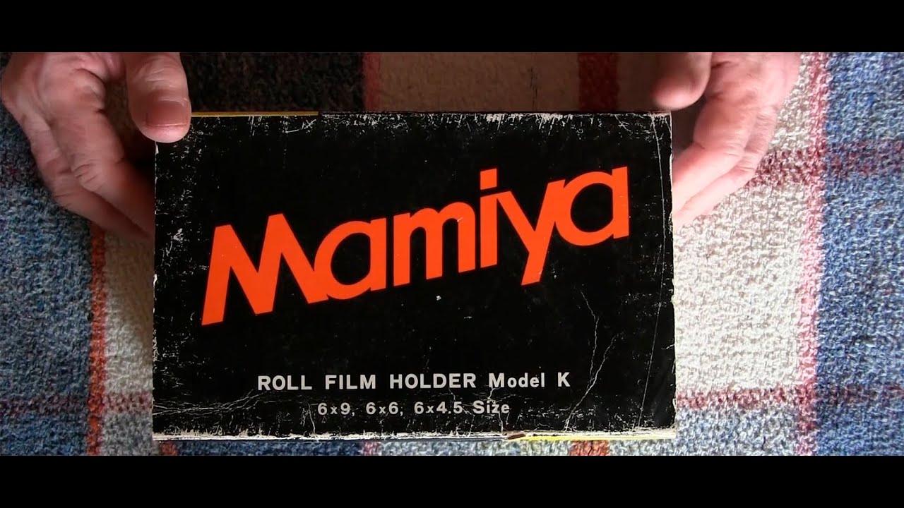 Mamiya Model K Film Back | How to set up for use on the Mamiya
