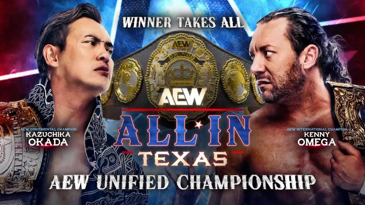 フルマッチ：カズチカ・オカダ vs ケニー・オメガ｜AEW All In