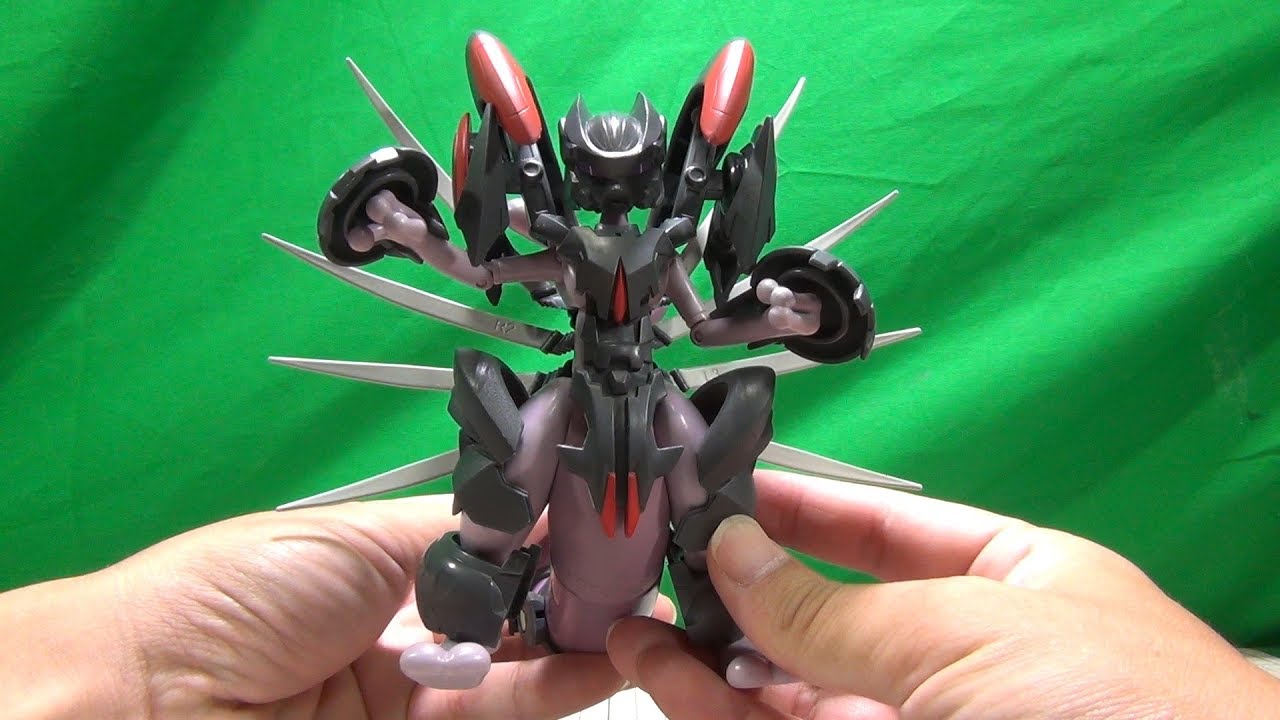脱着可能！ アーマード ミュウツーのフィギュア - YouTube