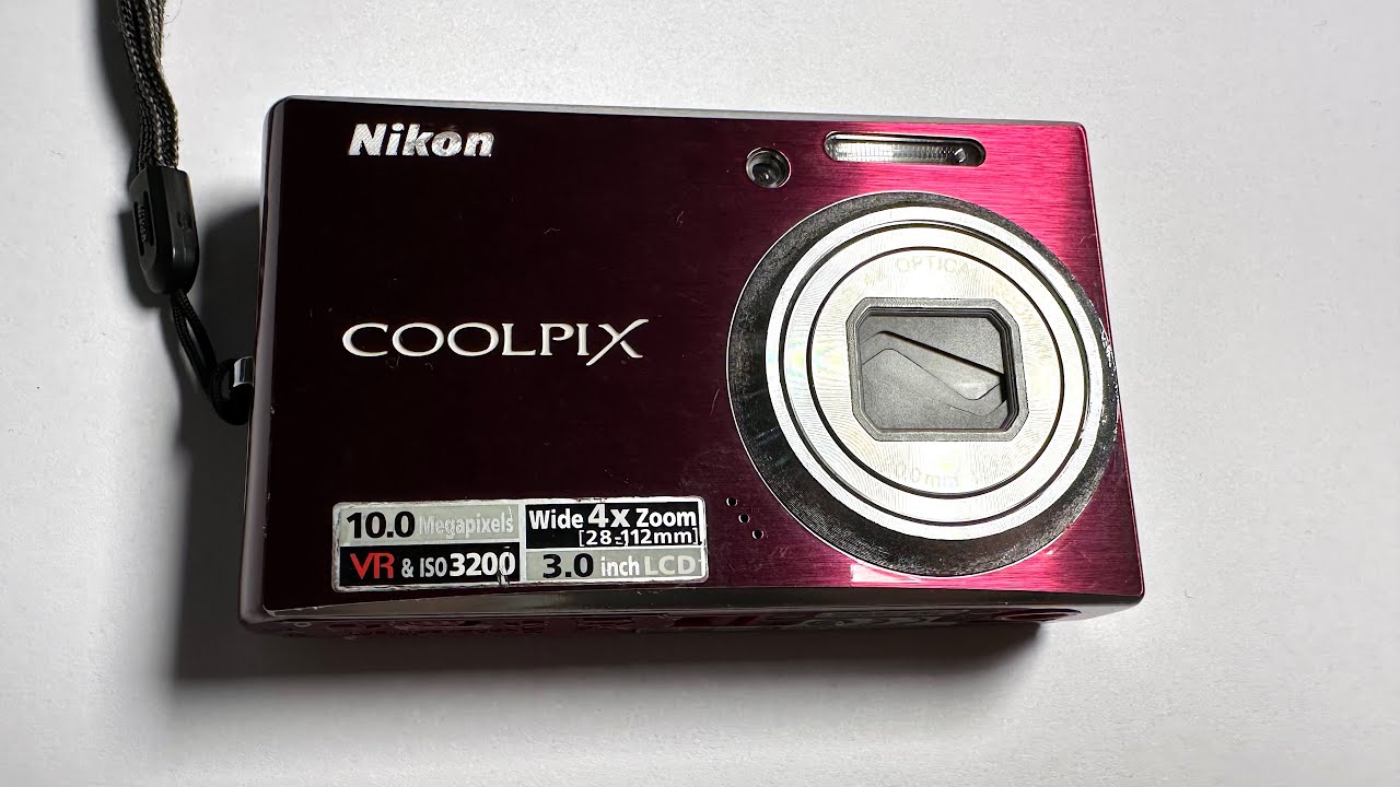 Nikon CoolPix S610 Red Digital Camera - YouTube