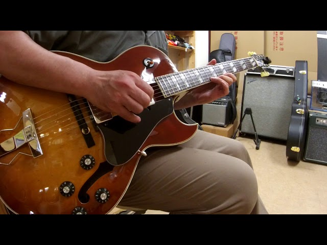 Greco FA67-70 1986年製 指弾き - YouTube