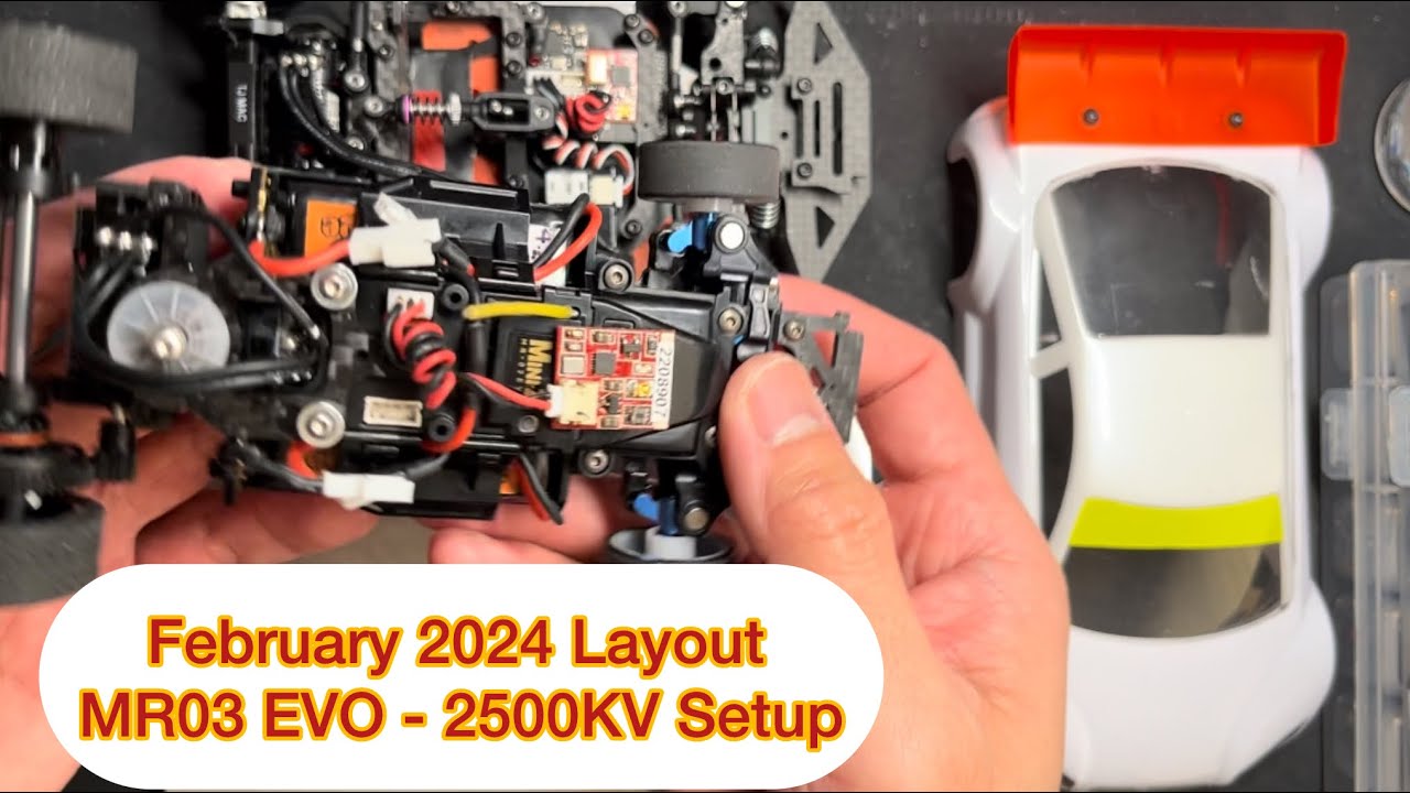 LEMO FOX Mini-Z | MR03 EVO - 2500KV Setup | February 2024 Layout
