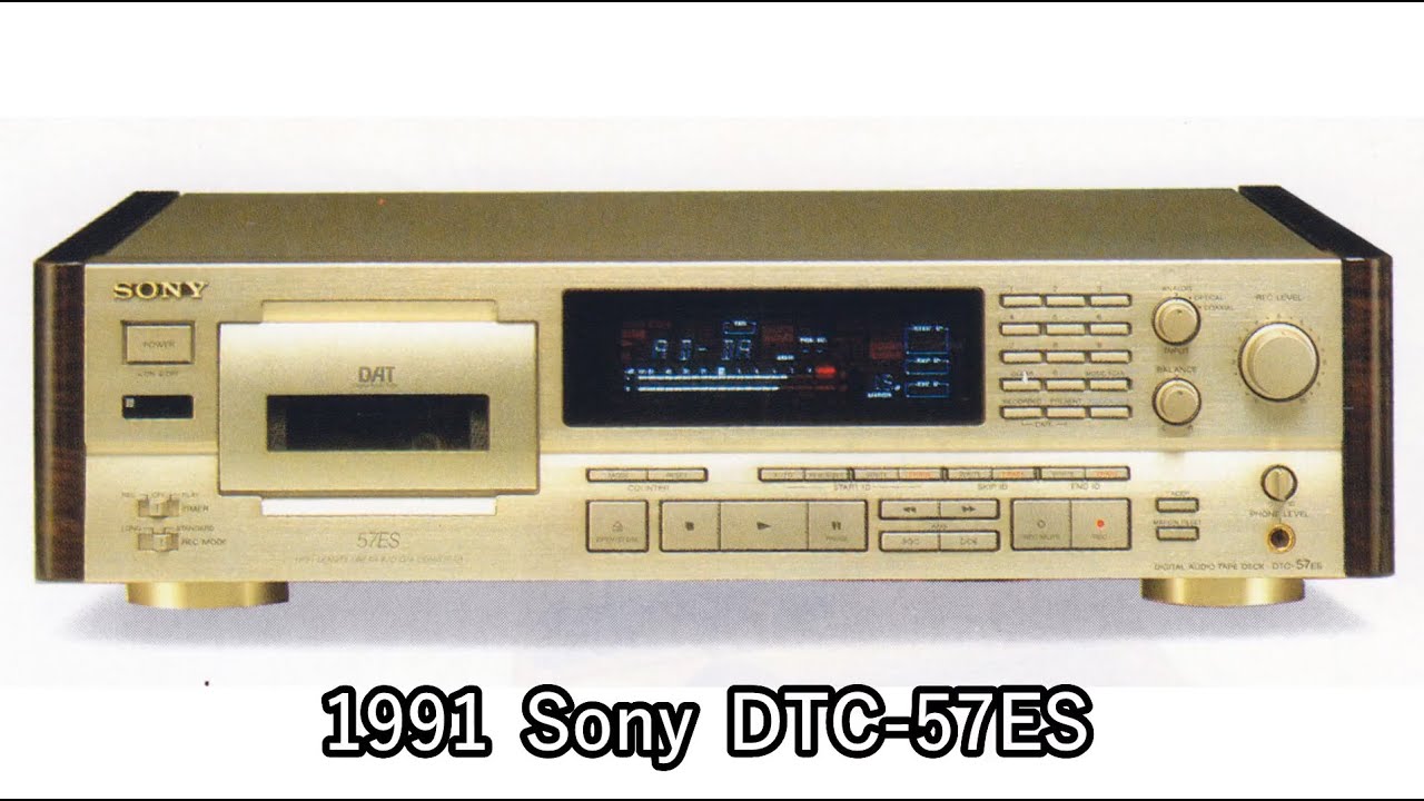1991 Sony DTC-57ES - YouTube