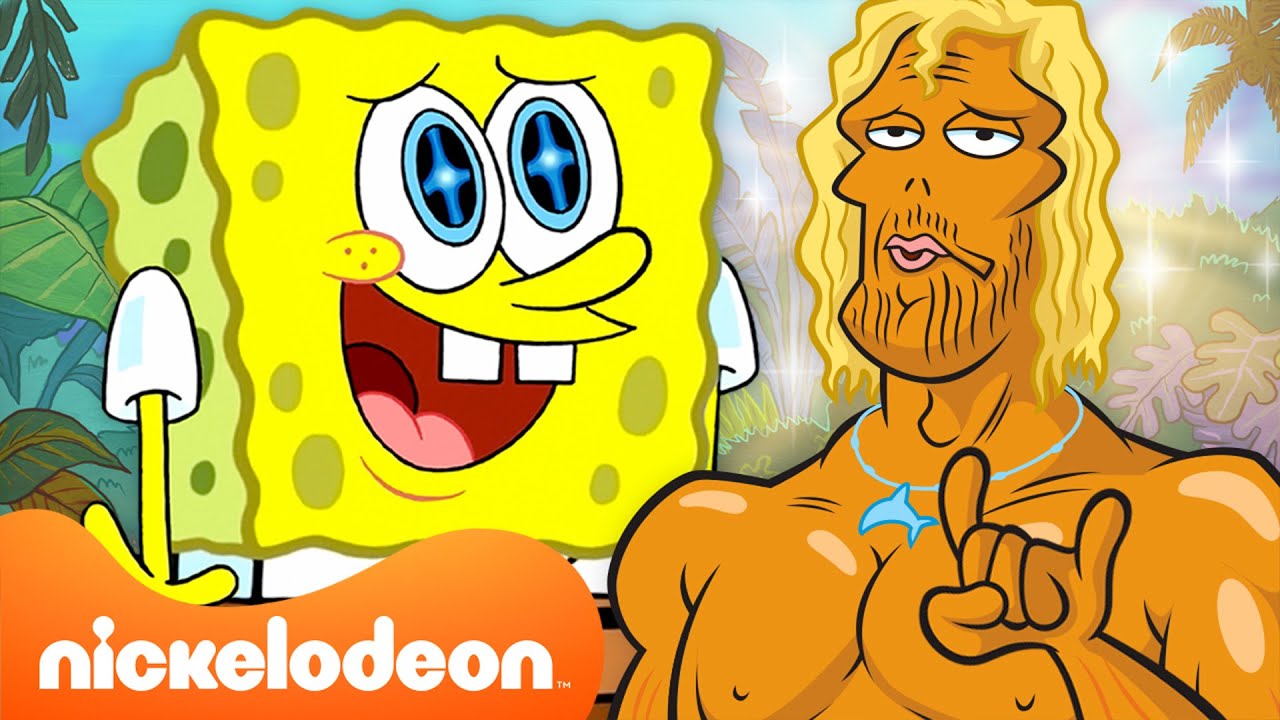 スポンジ・ボブ | スポンジ・ボブのセレブリティたち🌊 | 60分版
