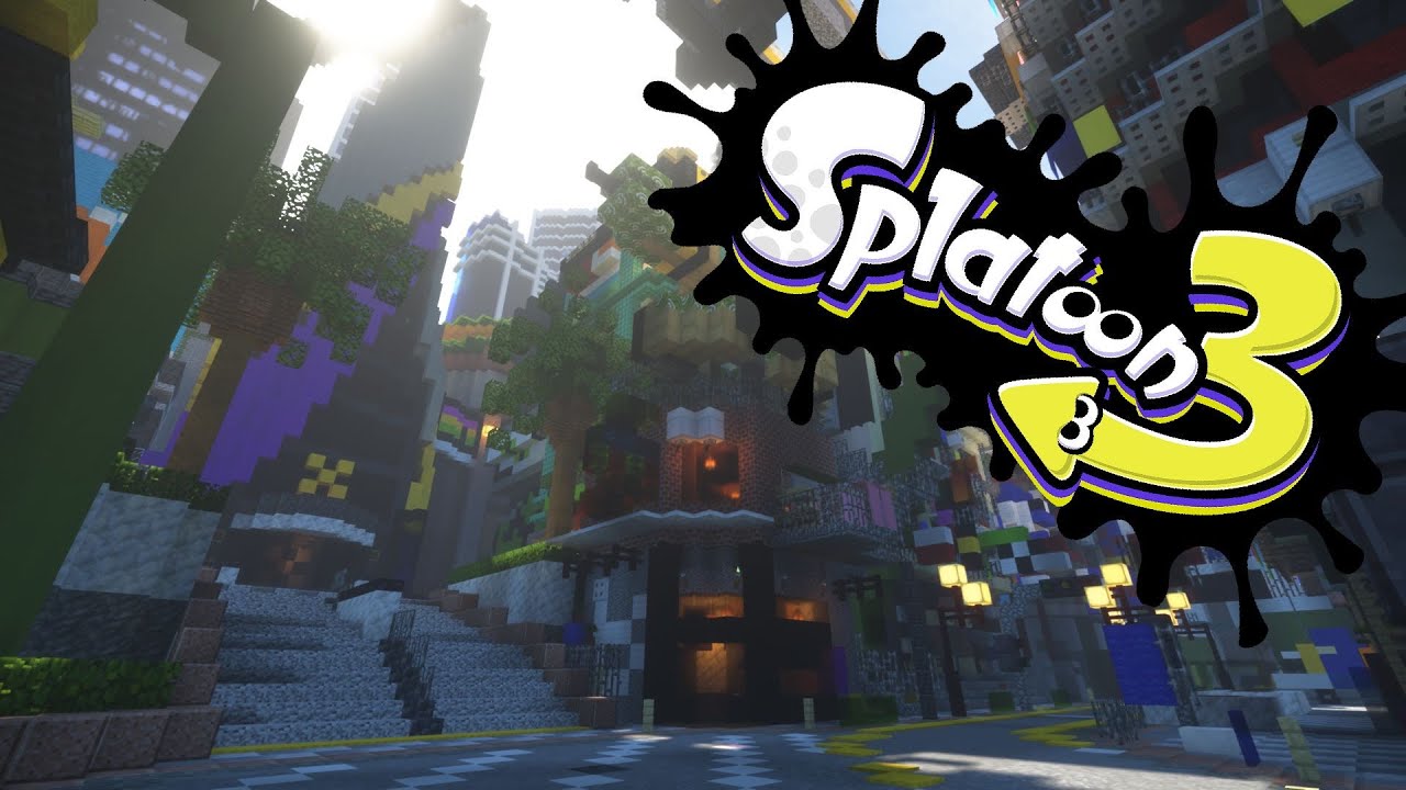 Splatoon 3 in Minecraft Splatsville! (DOWNLOAD IN DESCRIPTION