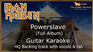 Iron Maiden - Powerslave FULL ALBUM (HQ Backing Track with vocals