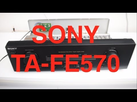 SONY TA-FE570 - A look inside - YouTube