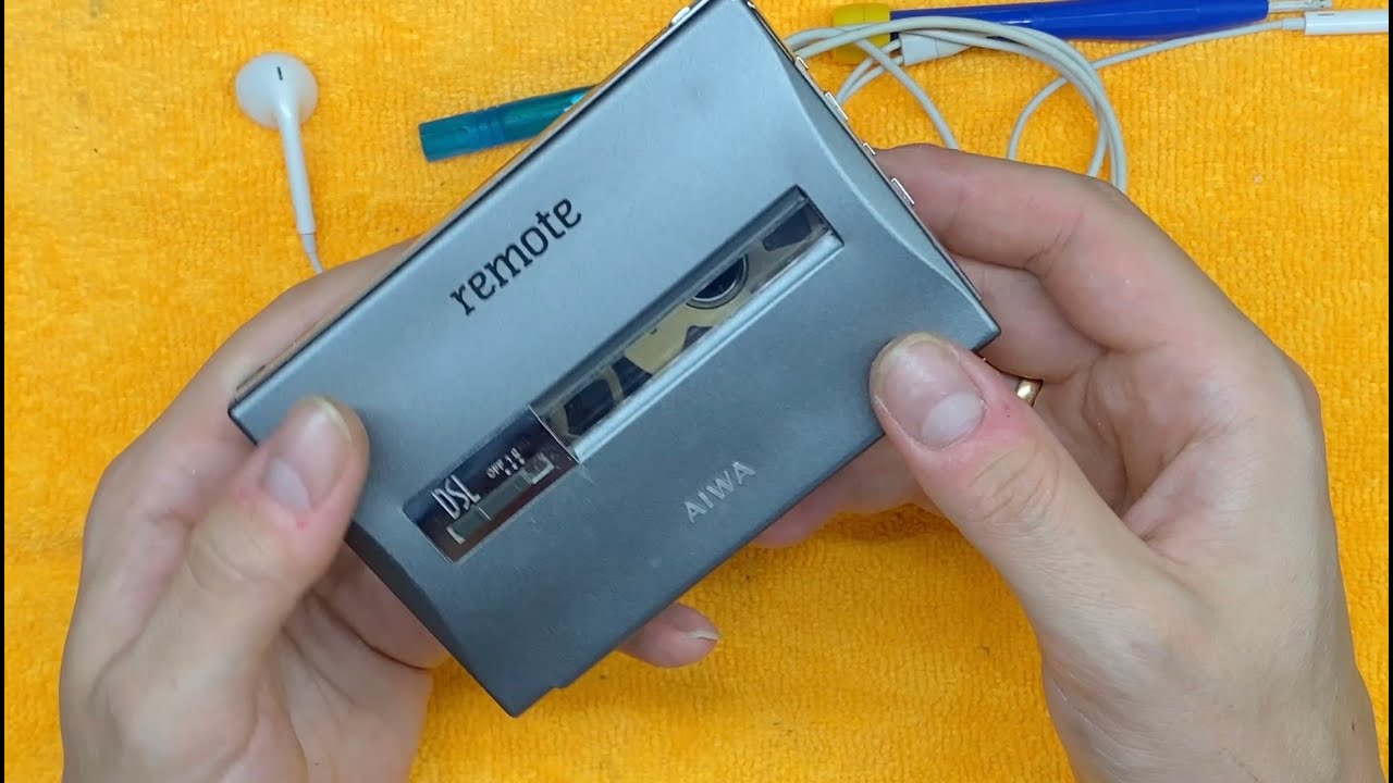 AIWA HS-PL35 walkman - cassette player repair fix #diy #repair