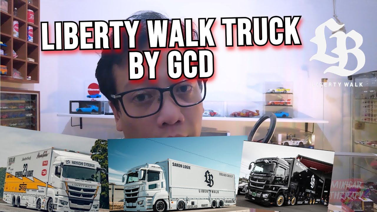 MENANTI LIBERTY WALK TRUCK, GCD LBWK TRUCK DIECAST SET - YouTube