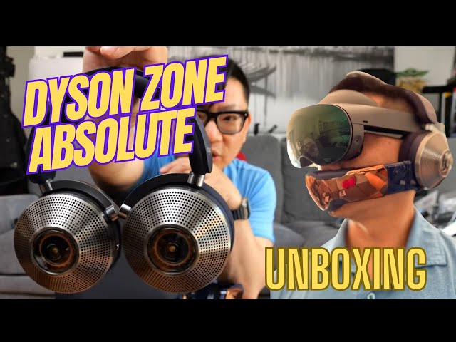 Dyson Zone Headphones Absolute Edition | Part 1: Unboxing - YouTube