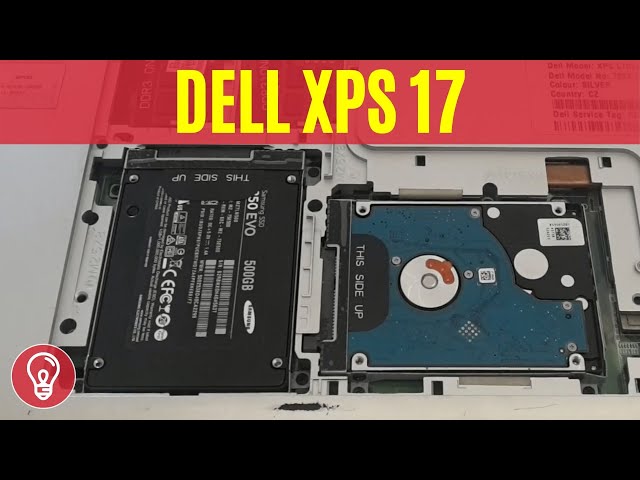 Dell XPS 17 L702X Upgrading to a New SSD and RAM - YouTube