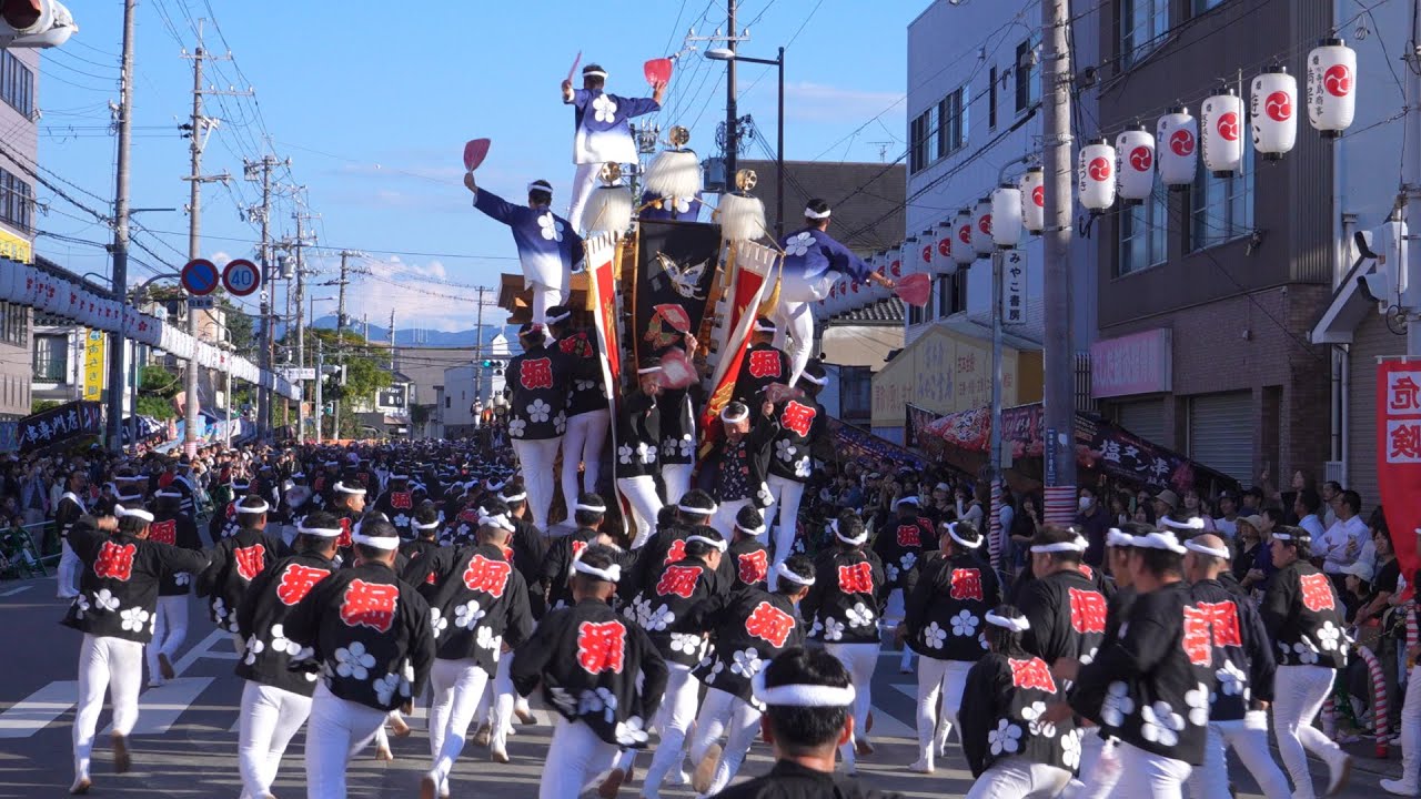 2024年 堀町 貝塚麻生郷だんじり祭[4K] - YouTube