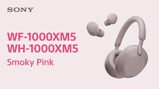 Sony Noise Cancelling Headphones 1000X series Smoky Pink Product