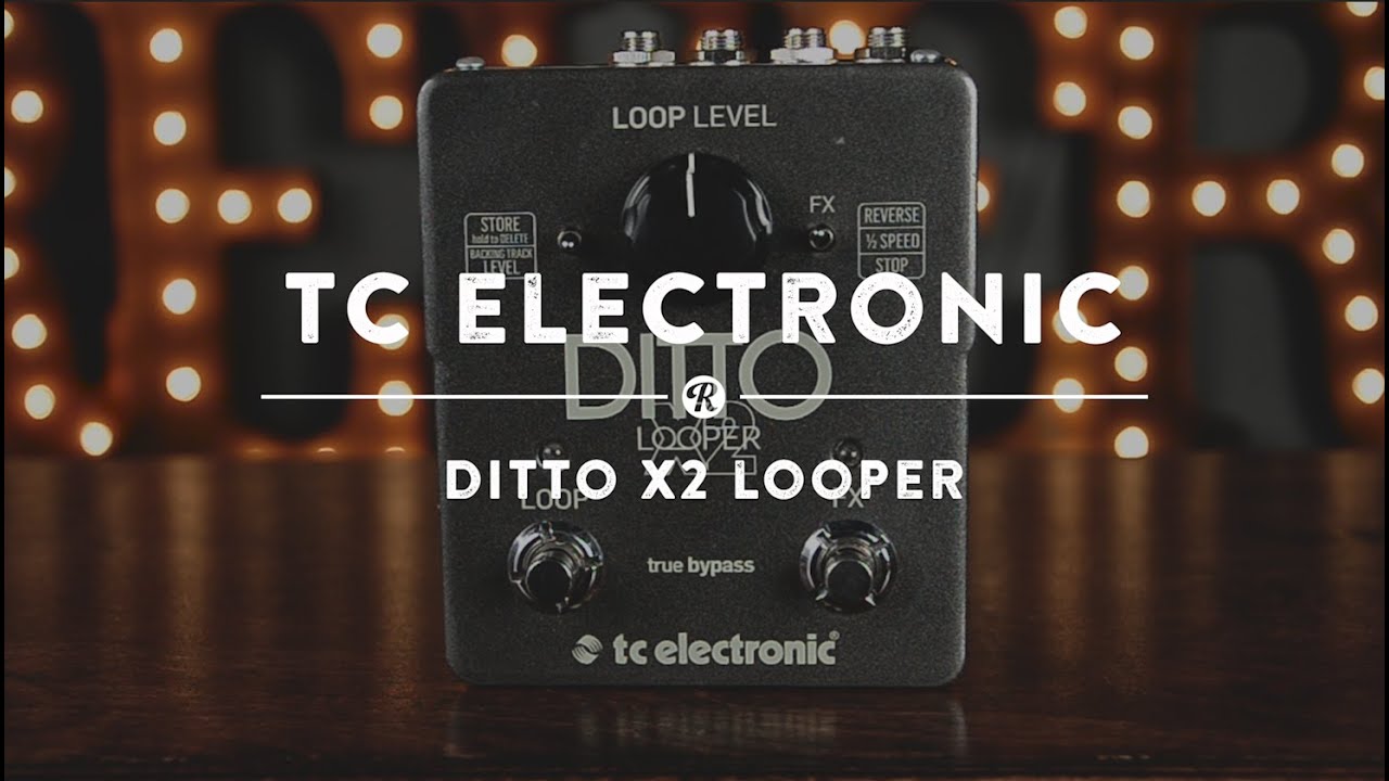 TC Electronic | Product | DITTO X2 LOOPER