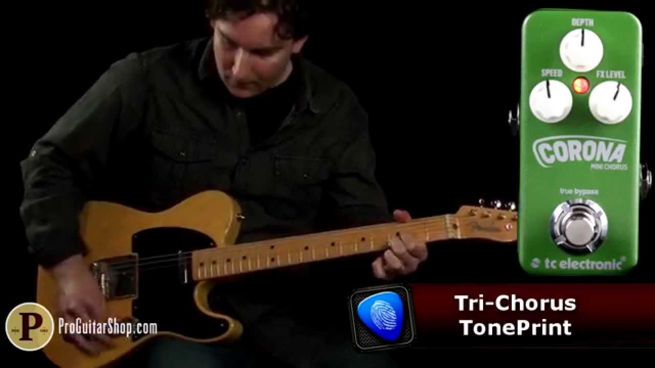 TC Electronic Corona Mini Chorus - YouTube