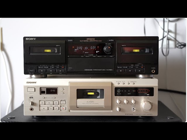 Sony TC WE825S - YouTube